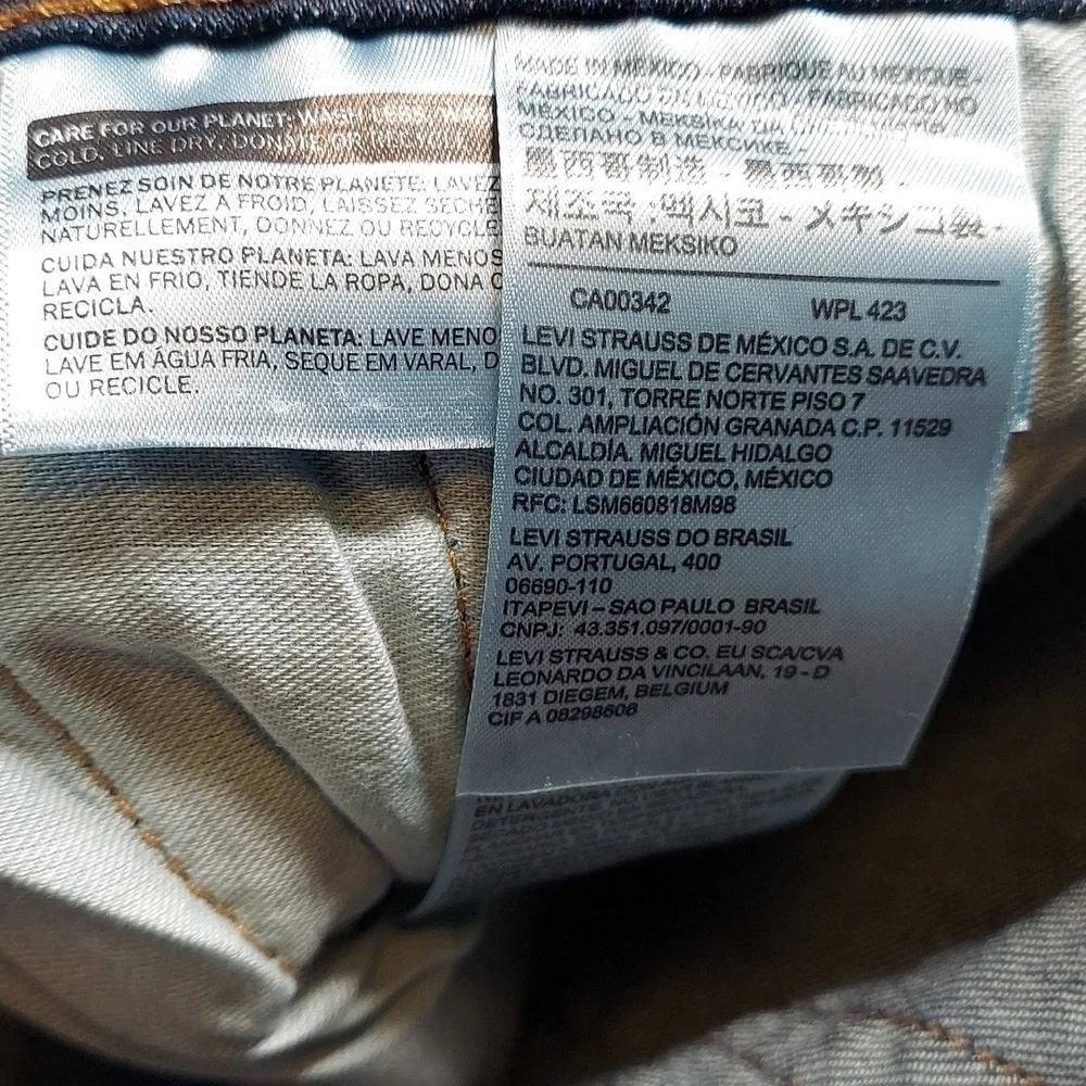 Men's 505 Regular Levi's Jeans Size  W29 L30 - Picture 6 of 9